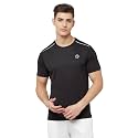 TRUEREVO Mens Solid Half Sleeve Round Neck
