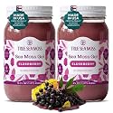 True Sea Moss – Sea Moss Gel – Elderberry, Pack of 2 (Labels may Vary)