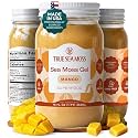 True Sea Moss – Sea Moss Gel – Mango, Pack of 1 (Labels may Vary)