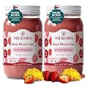 True Sea Moss – Sea Moss Gel – Strawberry, Pack of 2 (Labels may Vary)