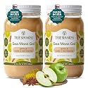 True Sea Moss – Sea Moss Gel – Apple/Cinnamon, Pack of 2 (Labels may Vary)