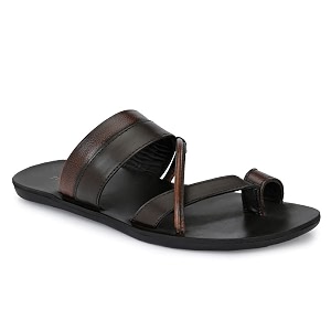 Mens Original Leather Slippers Thong Slippers