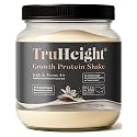 TruHeight Growth Protein Shake (Vanilla Ice Cream Flavor, Whey) Tall Nutrition for Natural Growth & Development - Protein Powder for Kids & Teens, Weight Gain Drinks - Picky Eater Vitamin, Ages 4+