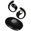 truke New Launch ResonanceX Open Ear Wireless Earbuds, 24-bit Spatial Audio, 70Hrs Playtime with Fast Charging, 16mm Titanium Drivers, 40ms Low Latency, Quad Mic ENC Calls, Made in India (Ash Black)