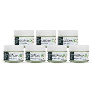 h active under eye cream for dark circles wrinkles puffiness amp hydration  hyaluronic acid mulberry cucumber  anti-aging brightening eye treatment 350g