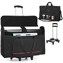 Trunab Rolling Monitor Carry Case for 24-27 Inch Monitors