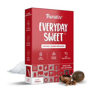 trunativ everyday sweet 11 monk fruit juice powder sugar replacer diabetic friendly sweetener 400 g
