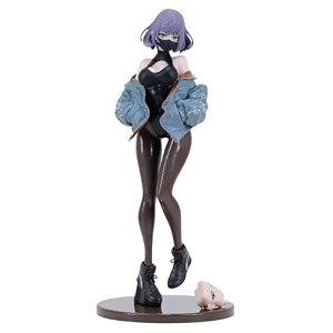 trunkin astrum design luna black with mask23cm anime action figure for collection