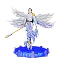 Trunkin Digi Adventure Action Figures 28.5CM PVC Statue Model Angemon LED Angewomon Figure for Collection