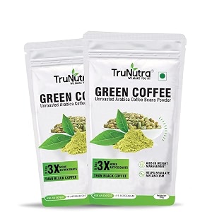 green coffee powder for manage 400g  unroasted arabica grano coffee extract  metaboilsm booster instant coffee  green coffee 200gm pack 2
