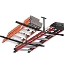 TRUSOON Double Ladder &amp; Kayak Ceiling Storage Rack, Adjustable, 200 lbs