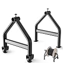 TRUSOON Wire Reel Holder with Wheels, 250 LBS Spool Holder for 28" Spools
