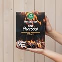 TrustBasket Charcoal Briquettes 5kg with Free Starter
