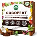 TrustBasket Premium Cocopeat 5kg (Expands Upto 75 litres) | Kerala Coconut Husk | Superior Water Retention | Organic Coco Coir for Plants | Expandable Cocopeat Block Outdoor Gardening