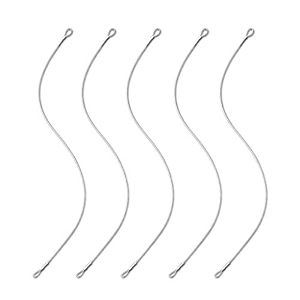 trustbasket hanging pot wire rope extension 2 feet pack of 5 for pots and plants s hook hanger - set of 10