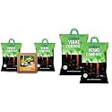 TrustBasket Organic Manure Combo of Vermicompost 10kg and Cocopeat 5kg for All Type Plants, Green &amp; TrustBasket Organic Vermicompost Fertilizer Manure for Plants - 10 KG