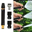 TrustBasket Plastic Water Spray Gun Nozzle for ½ inch Hose Pipe | High Pressure Nozzle Water Gun | For Gardening, Bike &amp; Car Wash, Window Cleaning, Pet Bathing, Decks