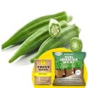 TrustBasket Premium Bendi (Hybrid) Seeds with Free Germination Potting Soil Mix | Sow and Grow Fresh Healthy Seed in Your Garden Perfect for Home &amp; Terrace Gardening