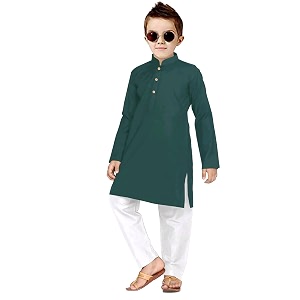 Trustous Ethnic Wear Boyss Cotton Kurta Pyjama
