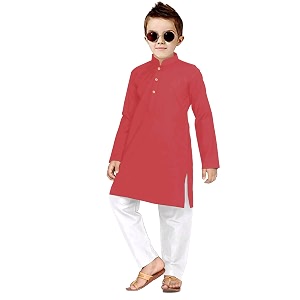 Trustous Ethnic Wear Boyss Cotton Kurta Pyjama