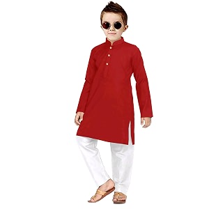 Trustous Ethnic Wear Boyss Cotton Kurta Pyjama