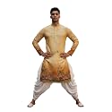 Trustous Men39s Printed Kurta Dhoti Set Traditional
