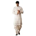 Trustous Mens Printed Kurta Dhoti Set Traditional