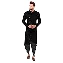 Trustous Mens Cross Kurta Dhoti Set In