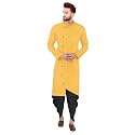 Trustous Mens Cross Kurta Dhoti Set In