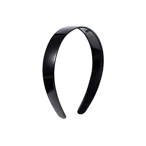 truvic unique plain plastic headband for wome amp girls design 1 accessories set of 1