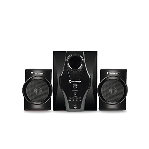truvison tv-2085bt 21 channel multimedia speaker system  home theatre system rms - 60 watts bluetooth connectivity with supporting sd cardusbauxfm amp remote control black