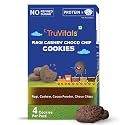 TruVitals Ragi Cashew Choco Chip Cookies Trial Pack | Made with 100% natural ingredients: Ragi, Cashew, Choco chip, Choco powder | No added sugar | 100% Jaggery | No Maida | 4 Pieces