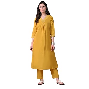 Truvon Fashions Stylish Womens Co-Ord Kurta with