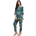 Truvon Fashions Women Cord Set Kurta and