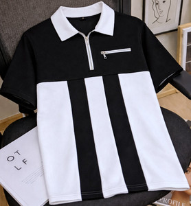 Try This Boys Colorblock Cotton Blend Regular