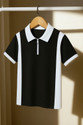 Try This Boys Colorblock Cotton Blend Regular