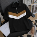 Try This Boys Colorblock Cotton Blend Regular