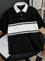 Try This Boys Colorblock Cotton Blend Regular