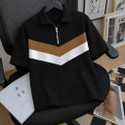 Try This Boys Colorblock Cotton Blend Regular