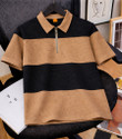 Try This Boys Colorblock Cotton Blend Regular