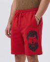 Try This Color Block Men Red Maroon