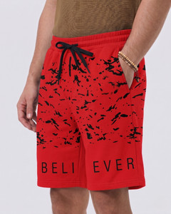 Try This Color Block Men Red Multicolor