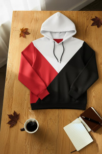 Try This Full Sleeve Color Block Men