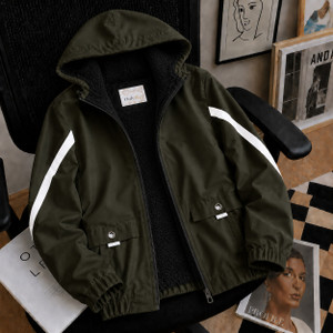 Try This Full Sleeve Colorblock Men Jacket