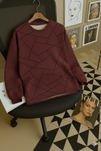 Try This Men Full Sleeve Printed Sweatshirt