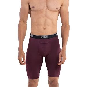 tryb mens compression shorts amp pants  sports innerwear for gym running amp training  quick dry breathable 4-way stretch moisture wicking anti-chafing muscle support athletic wear with pocket