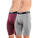 TRYB Men’s Compression Shorts &amp; Pants | Sports Innerwear for Gym, Running &amp; Training | Quick Dry, Breathable, 4-Way Stretch, Moisture Wicking, Anti-Chafing Muscle Support Athletic Wear with Pocket