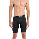 TRYB Men’s Compression Shorts &amp; Pants | Sports Innerwear for Gym, Running &amp; Training | Quick Dry, Breathable, 4-Way Stretch, Moisture Wicking, Anti-Chafing Muscle Support Athletic Wear with Pocket