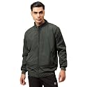 TrybeX Men Polyester Winter Wear Full Sleeves Solid Sports Gym Regular Fit Track Jacket for Stylish Casual Winter Wear