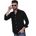 TryBuy Exclusive Men39s Black Solid Band Casual